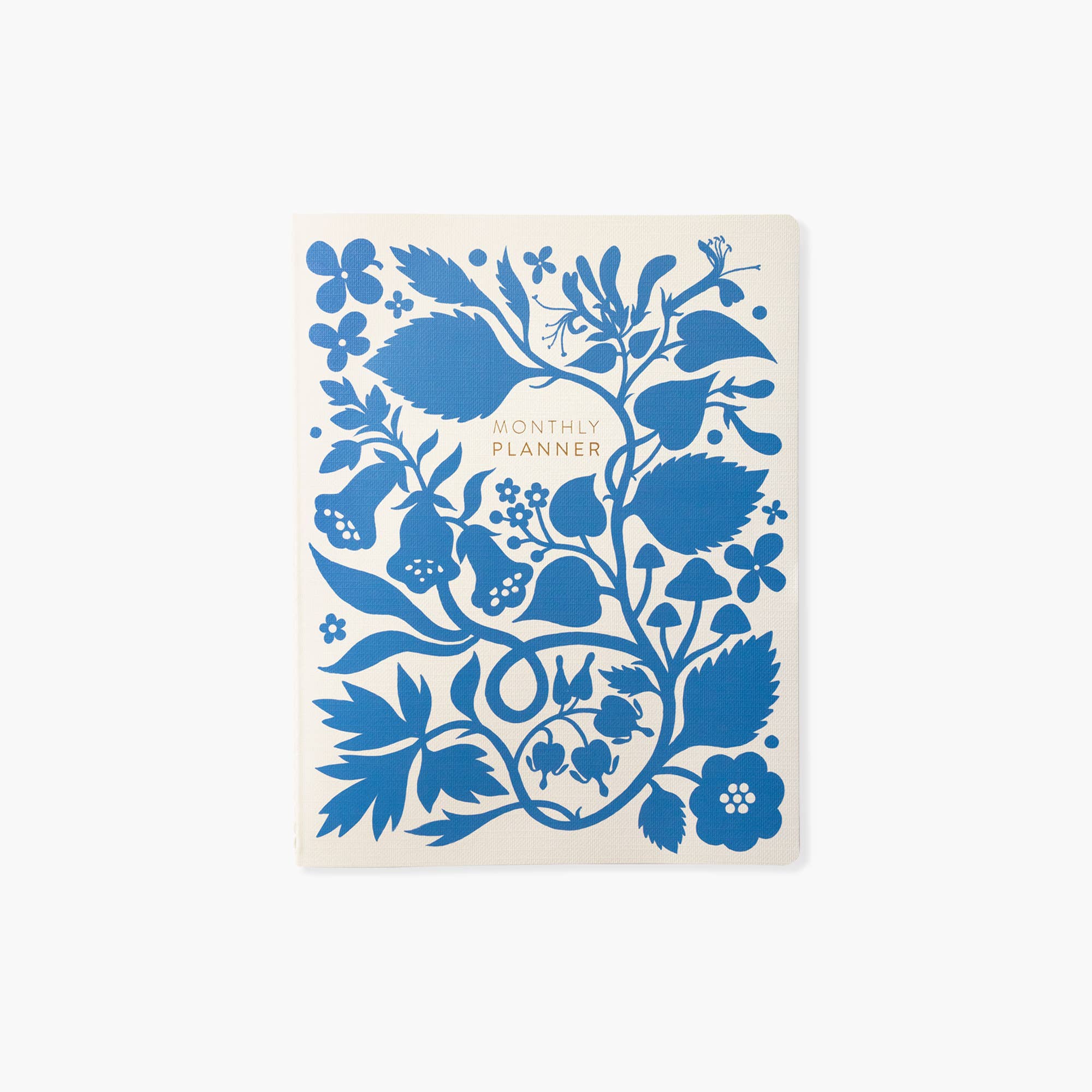 BLUE FLORAL | UNDATED MONTHLY PLANNER - Gather Goods Co.