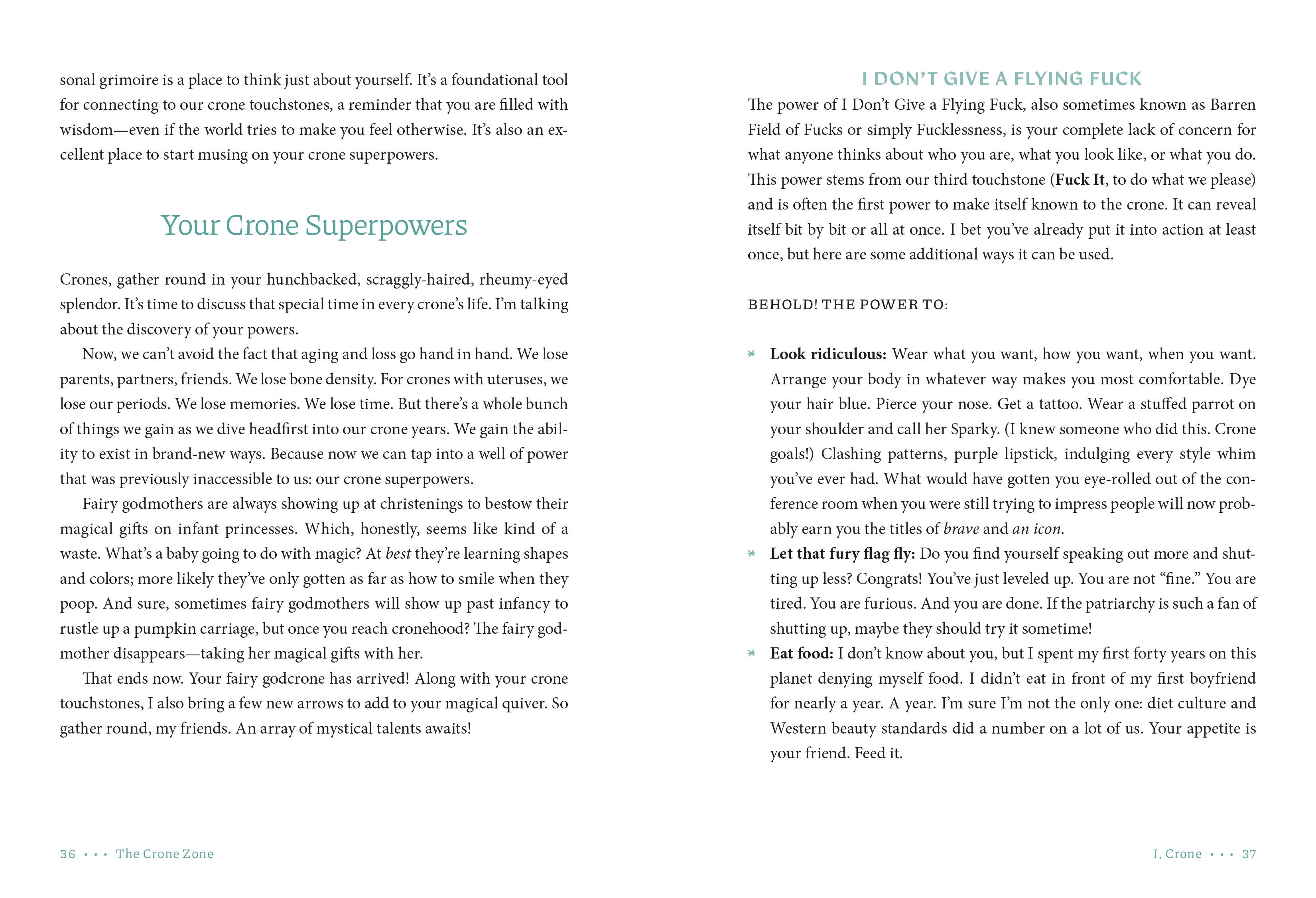 The crone zone - Gather Goods Co.