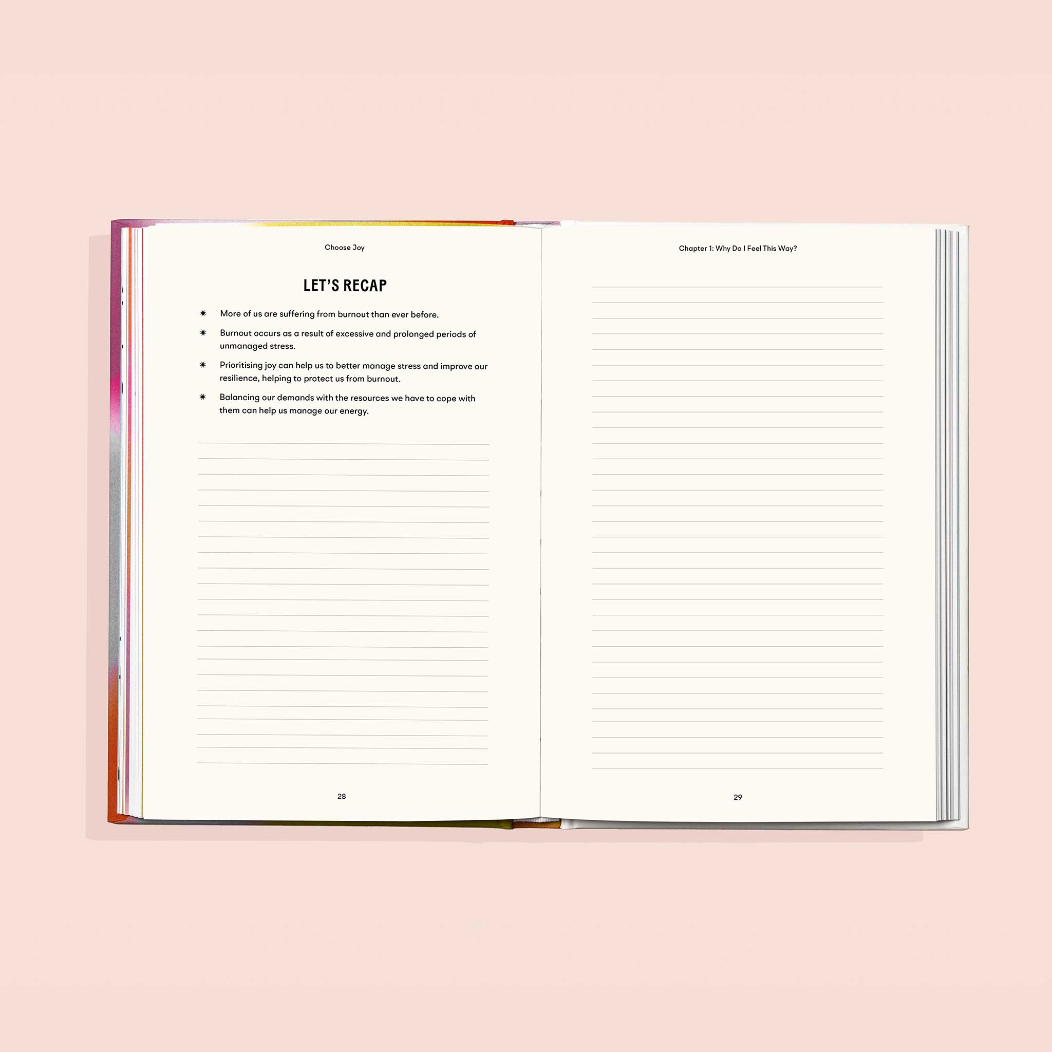 Choose Joy (a self care book for women) - Gather Goods Co.