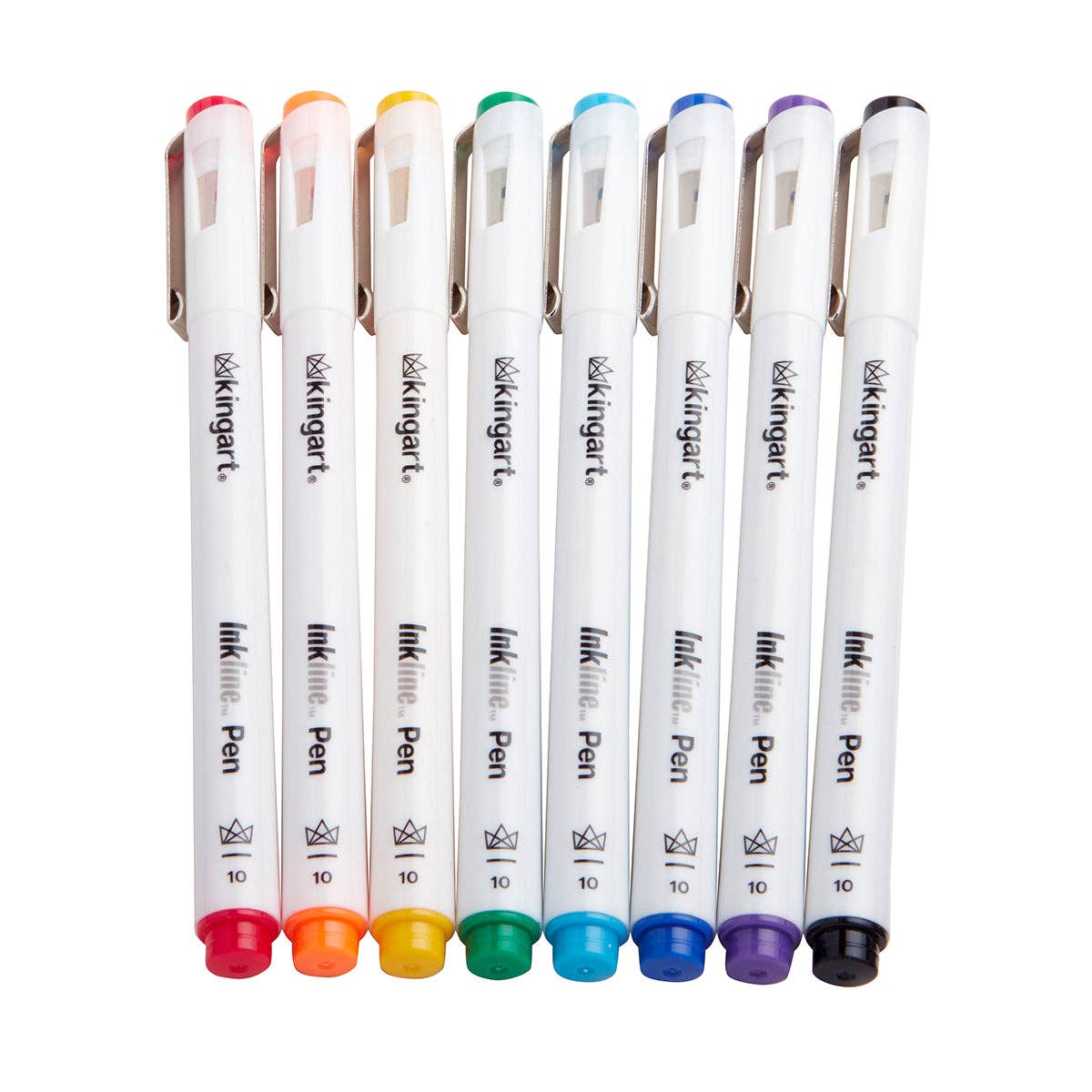 Inkline™ Fine Line Pens, 8 Colors Size 10 - Gather Goods Co.