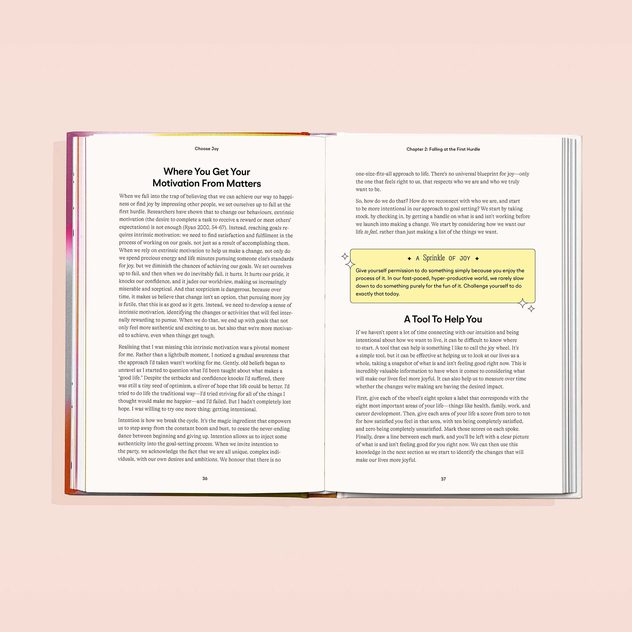 Choose Joy (a self care book for women) - Gather Goods Co.