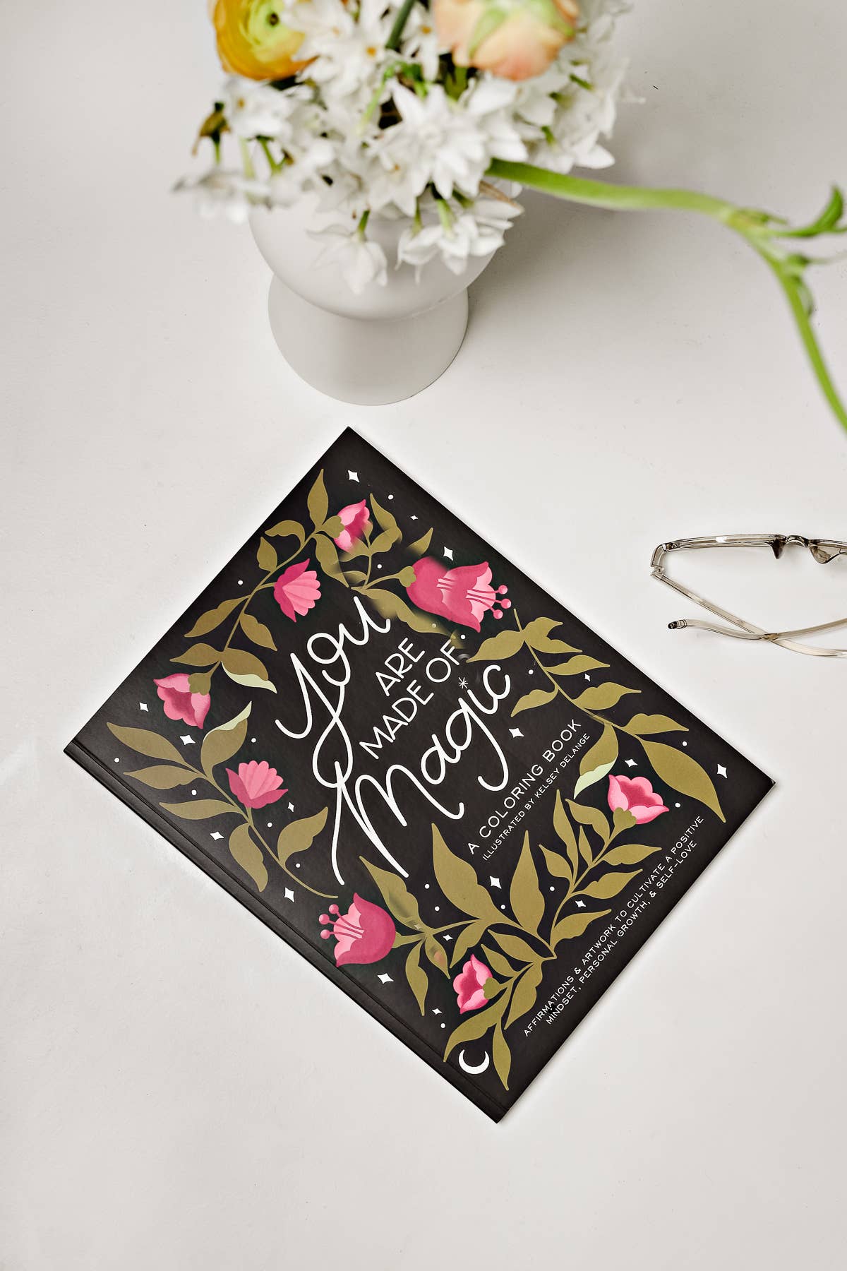 You are Made of Magic: Coloring book with Affirmations - Gather Goods Co.