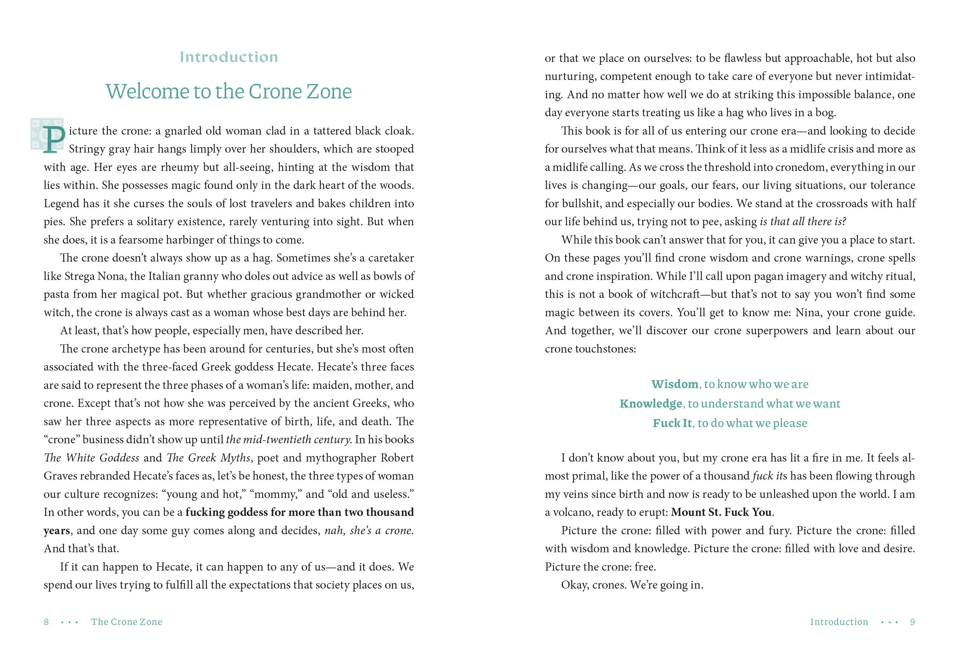 The crone zone - Gather Goods Co.