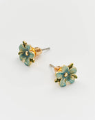 Forget Me Not Stud Earrings - Gather Goods Co.