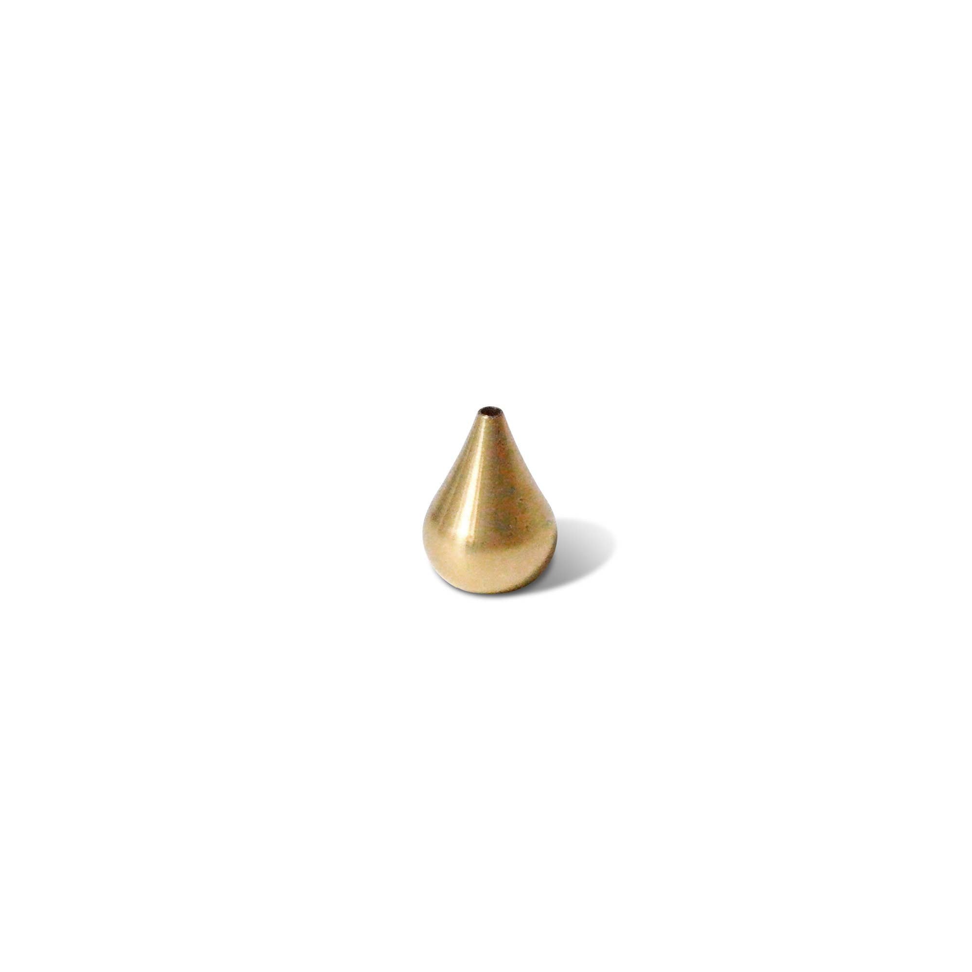 Tall Waterdrop Brass Incense Holder - Gather Goods Co.