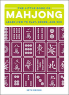 Book cover of 'The Little Book of Mahjong' with mahjong tiles and text.