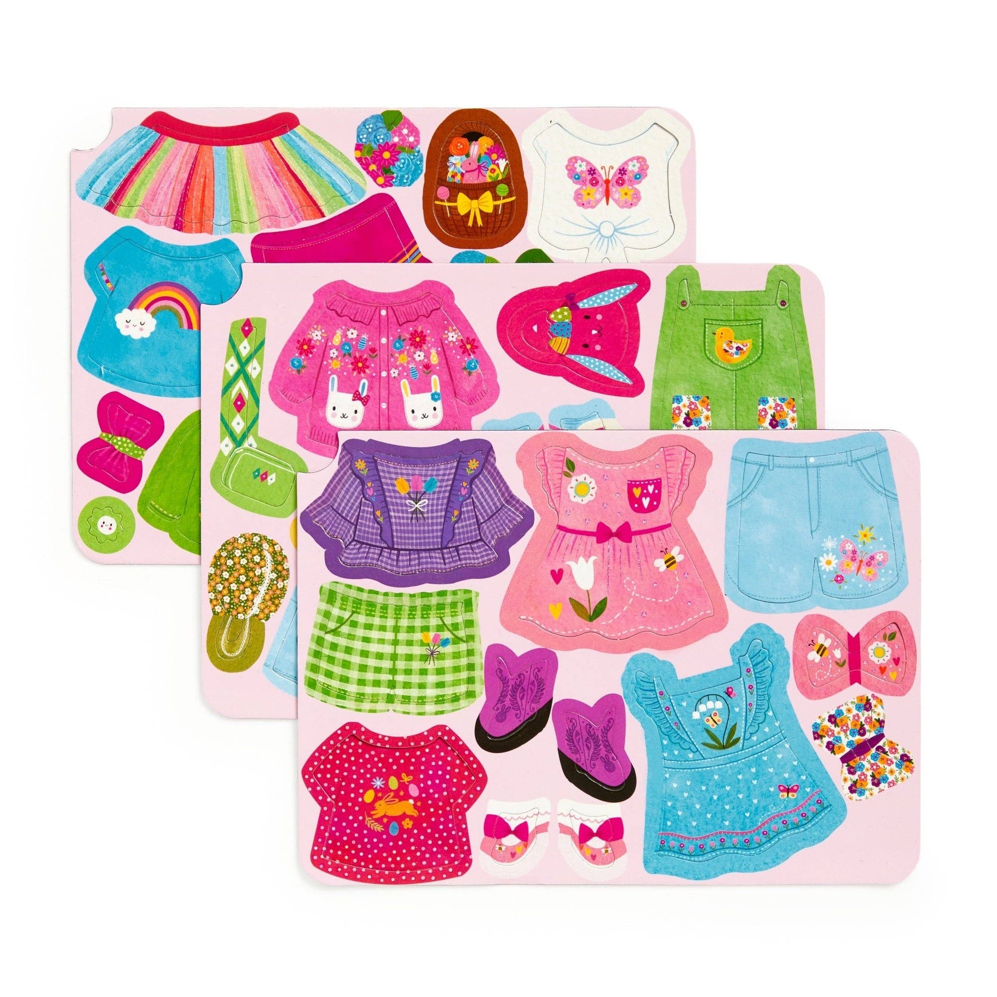 Garden Bunnies Magnetic Dress-up - Gather Goods Co.