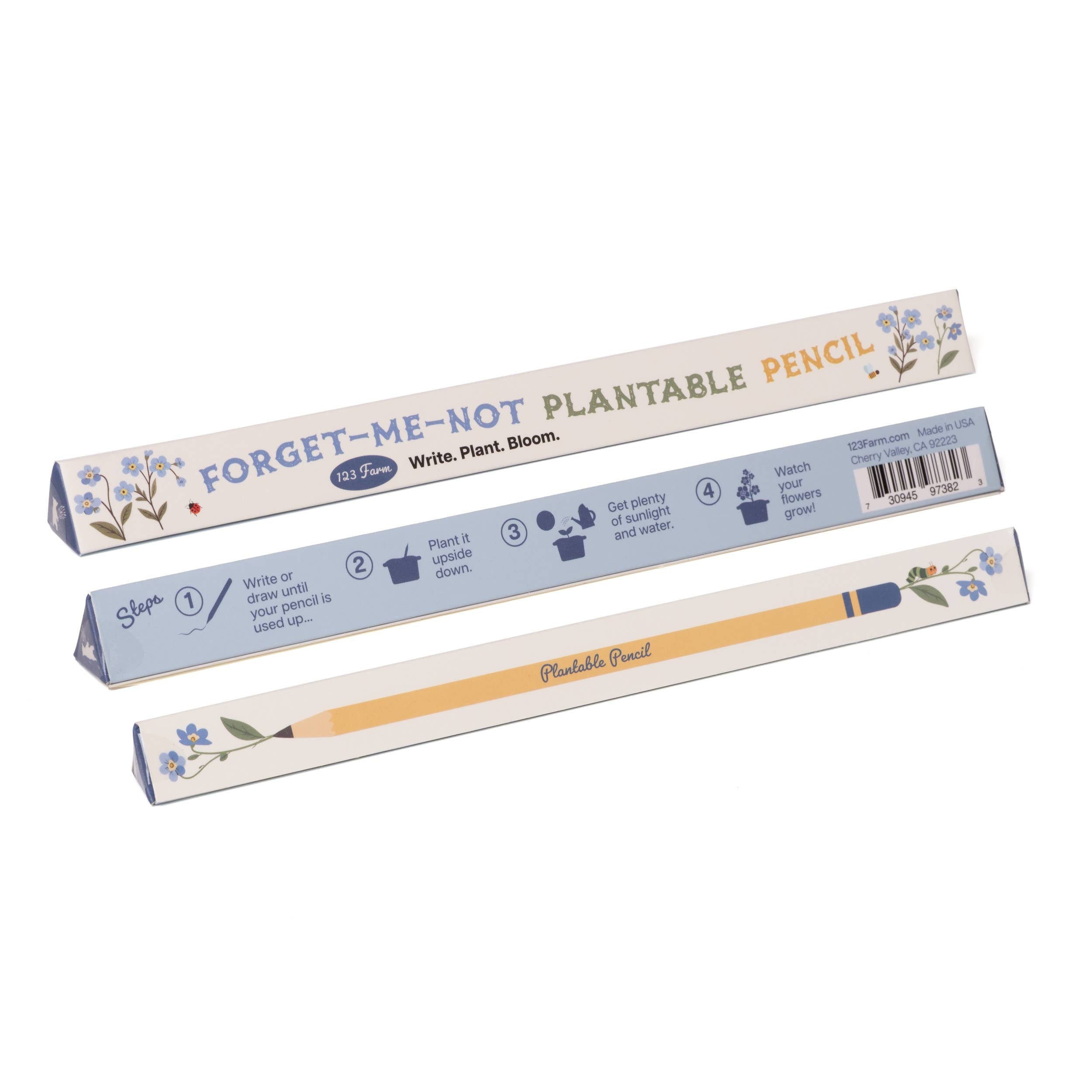 Forget-Me-Knot Plantable Pencil – Eco-Friendly Gift - Gather Goods Co.