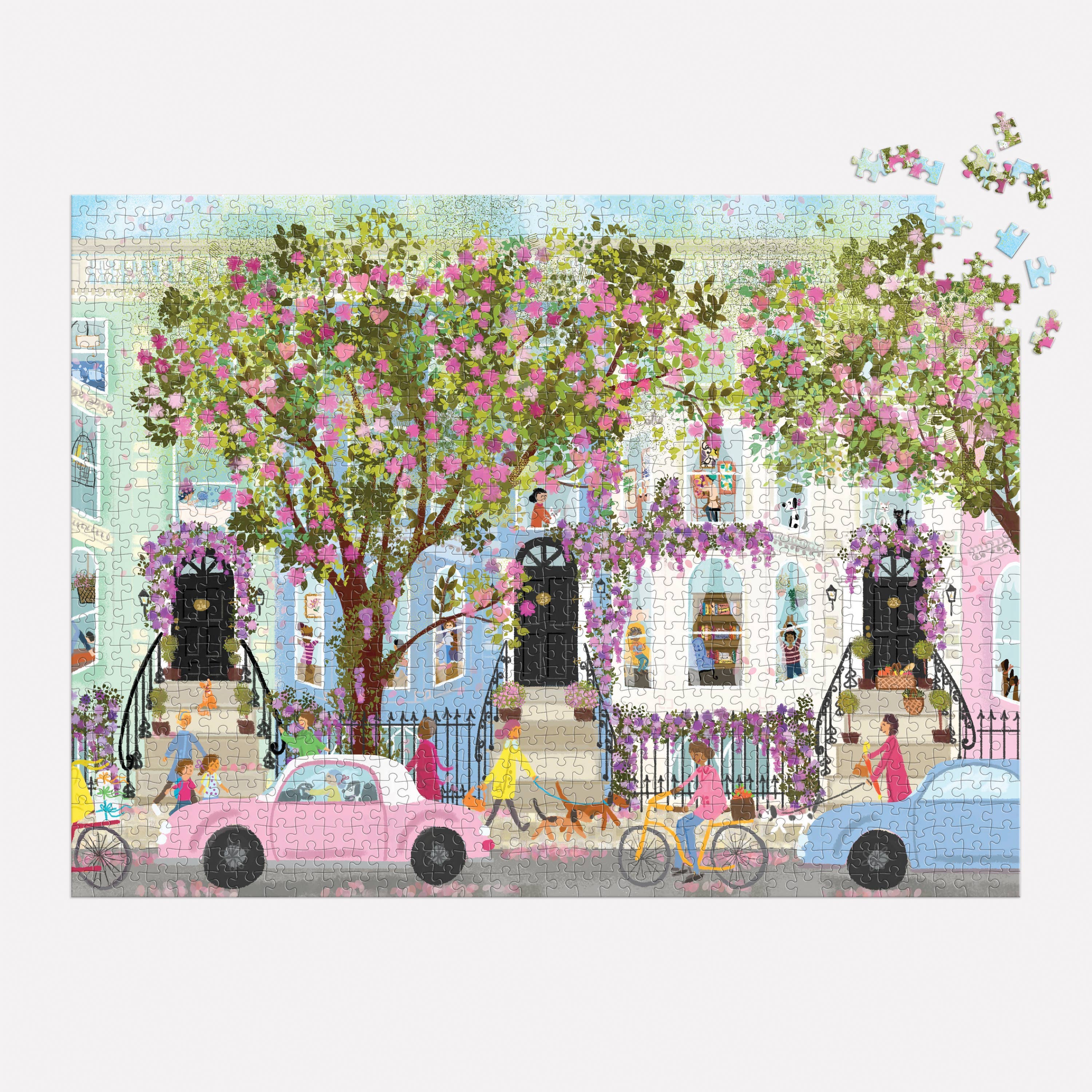 Joy Laforme Spring Terrace 1000 Piece Puzzle - Gather Goods Co.