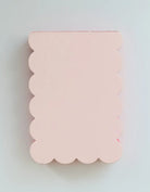 Scalloped Shaped Notepad | Peach + Persimmon Edge - Gather Goods Co.