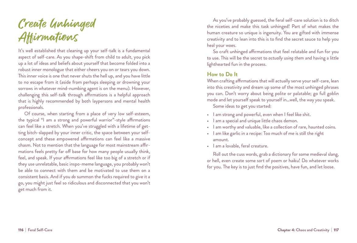 Feral Self-Care by Mandi Em - Gather Goods Co.