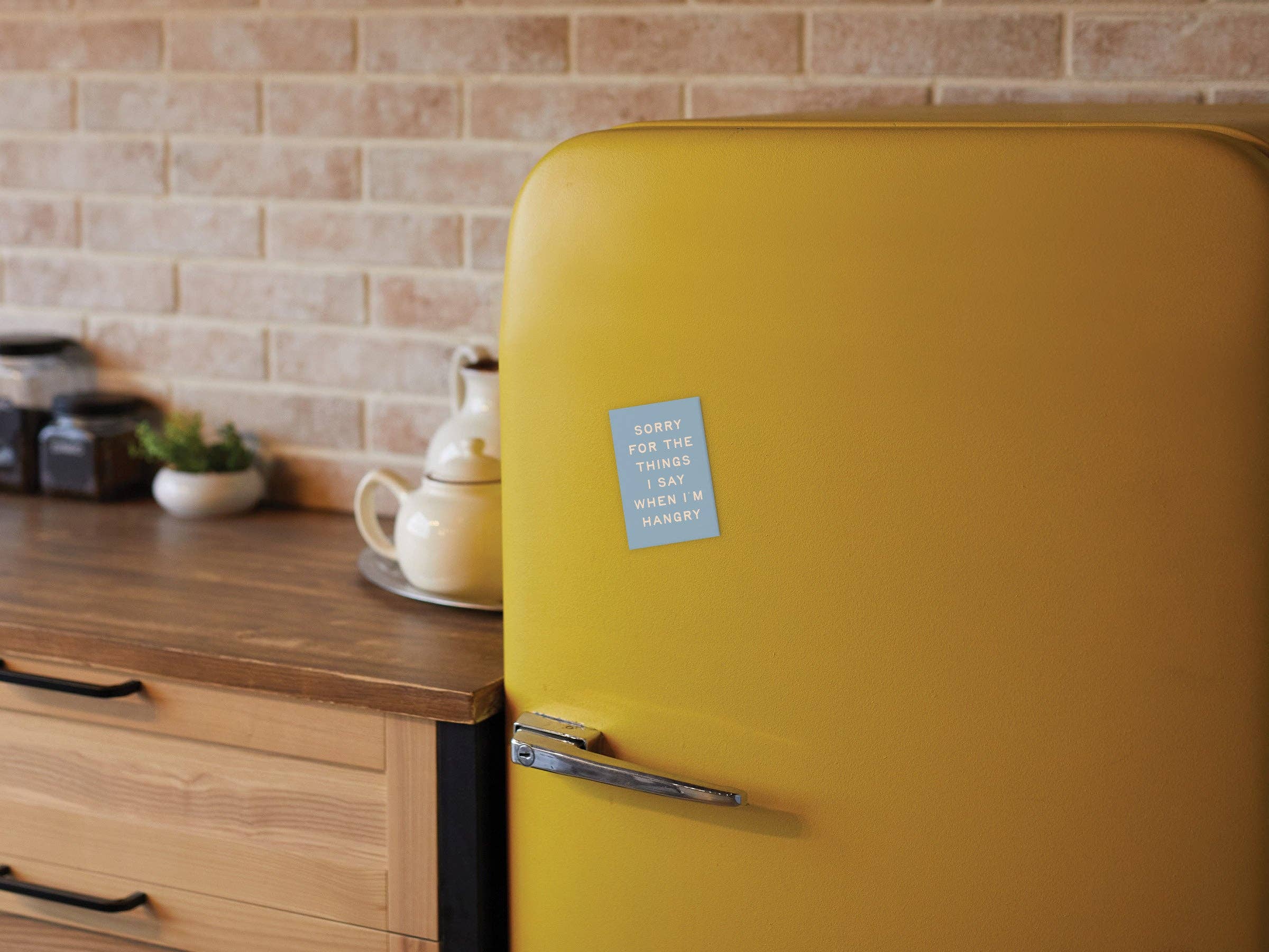 Hangry Refrigerator Magnet - Gather Goods Co.