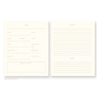 Striped Book Log Reading Journal - Gather Goods Co.