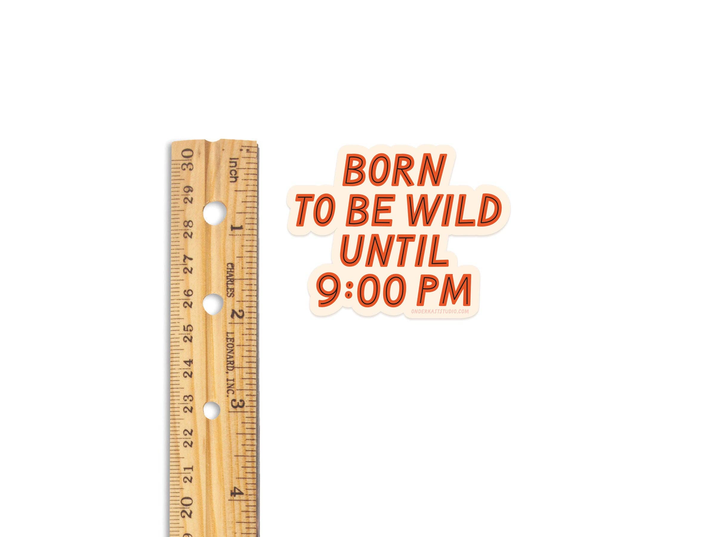 Born To Be Wild Sticker - Gather Goods Co.