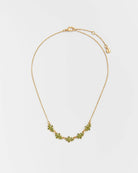 Oak Leaf Gold Choker Necklace - Gather Goods Co.
