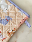 Cotton Oven Mitt + Pot Holder Set | Dogs - Gather Goods Co.