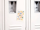 Great Minds Overthink Alike Refrigerator Magnet - Gather Goods Co.