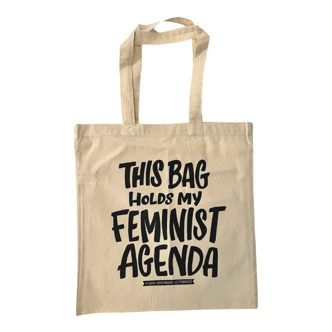 Feminist Agenda Tote Bag - Gather Goods Co.