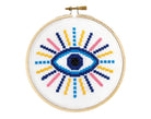 Evil Eye Cross Stitch Kit  - Gather Goods Co.