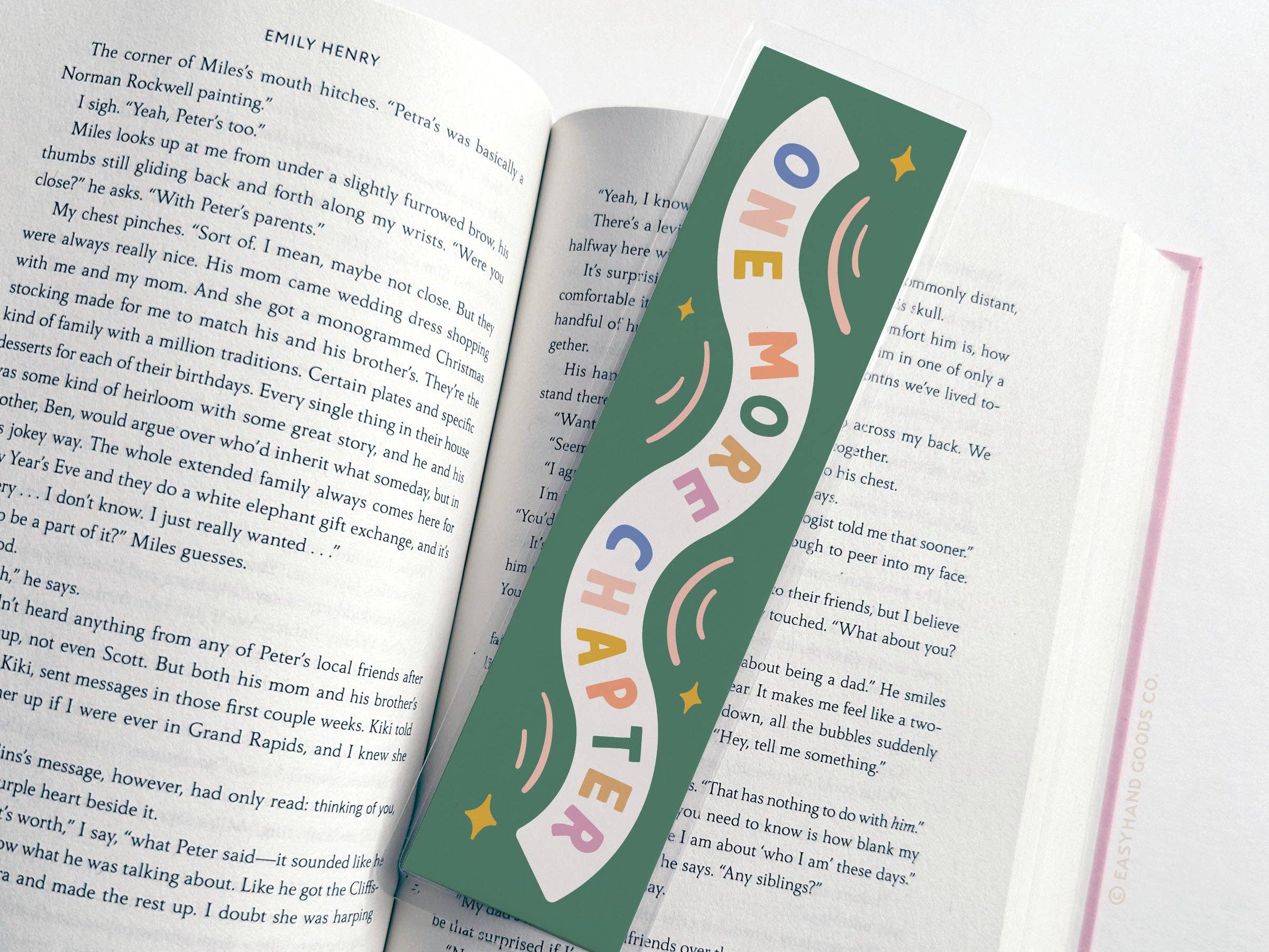 One More Chapter Laminated Bookmark - Gather Goods Co.