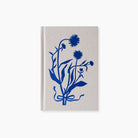 BLUE FLORA | MINI LINEN BOUND JOURNAL - Gather Goods Co.