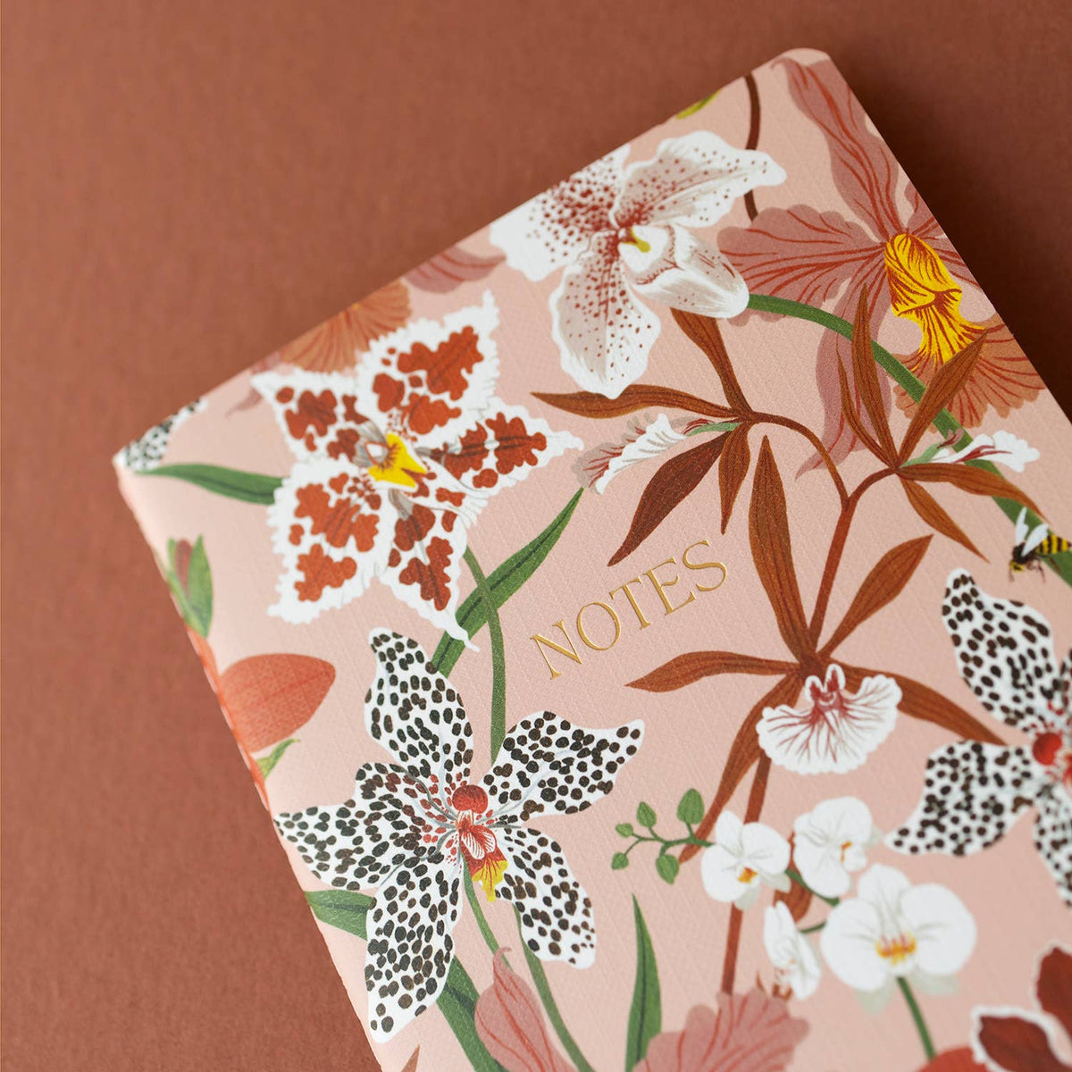 Orchid Notebook Notebook, Orchid Flowers - Gather Goods Co.