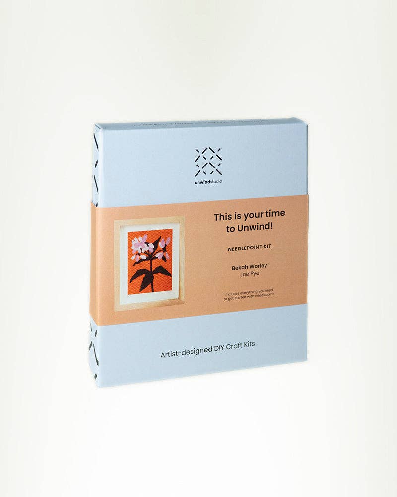 Joe Pye Weed Needlepoint Kit - Gather Goods Co.