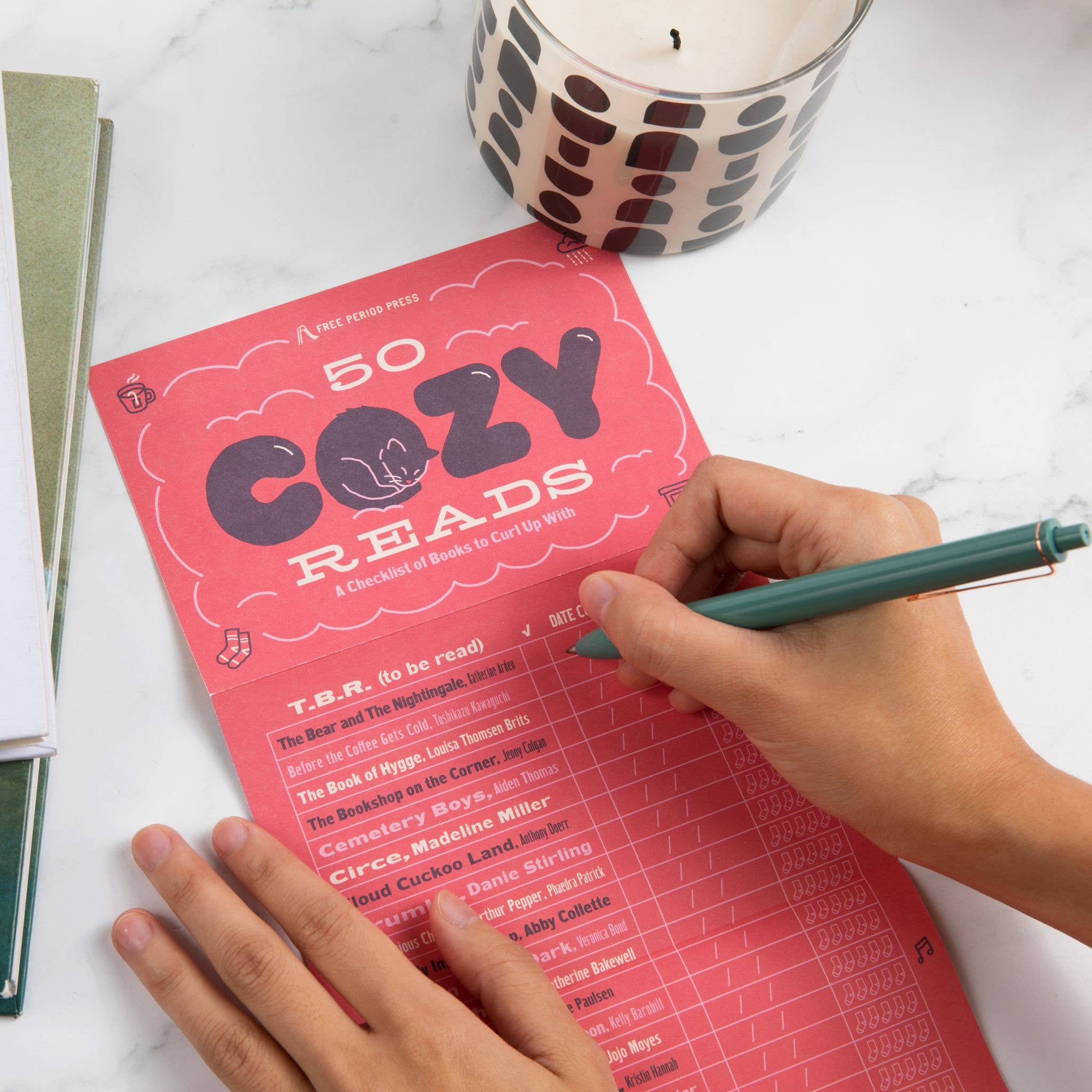 50 Cozy Reads: A Checklist of Books to Curl Up With - Gather Goods Co.