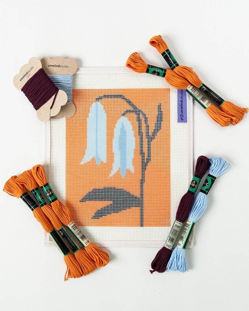 Bellwort Needlepoint Kit - Gather Goods Co.