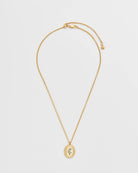 Forget Me Not Cameo Necklace - Gather Goods Co.