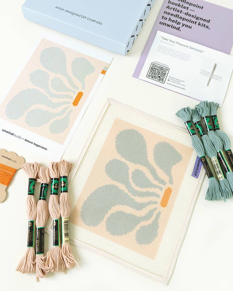 Itsas lorea 3 Needlepoint Kit - Gather Goods Co.