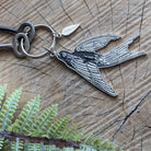 Bird Keychain, Purse Charm, Metal enamel - Gather Goods Co.