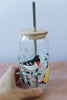 Feathered Friends Birds Glass Can