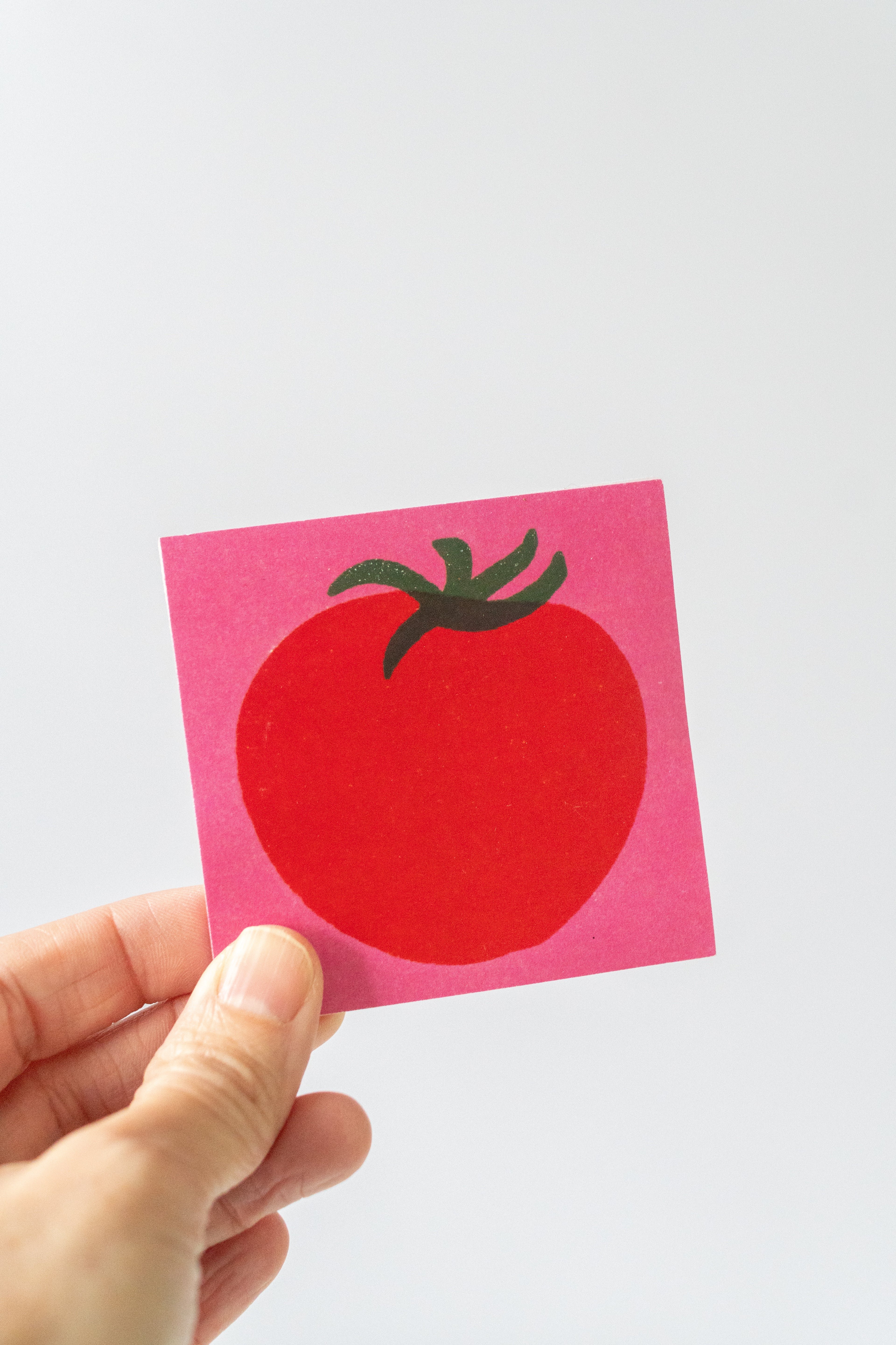 Tomato To-do List Post-it-Notes, Whimsical Tomato-Shaped Notepad - Gather Goods Co.