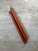 12" Spice Taper Candle, Set of 2, Unscented