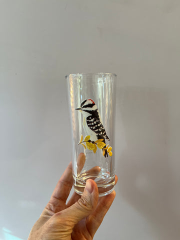 Woodpecker Tall Juice Glass