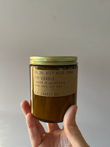 Wild Herb Tonic, 7.2oz Soy Candle