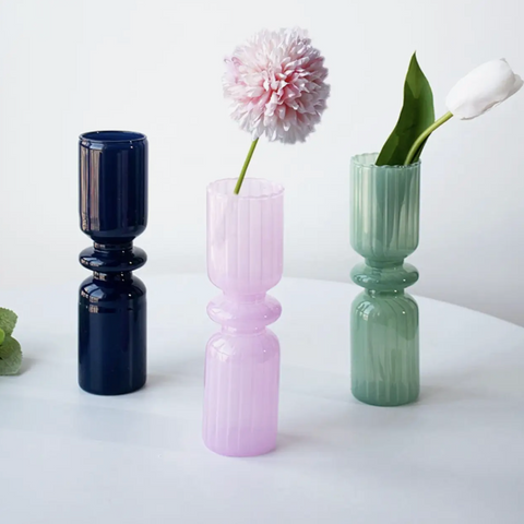 Vintage Inspired Glass Vase