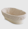 Oval Bread Proofing Basket and Liner