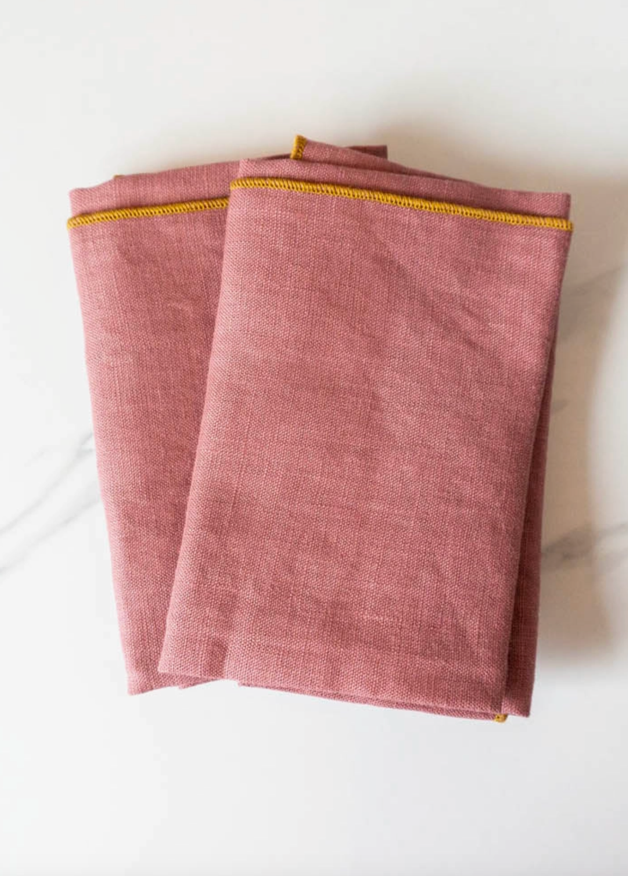Linen Cloth Napkins, Set of 2, Raspberry– Gather Goods Co.