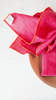 Linen Cloth Napkins, Set of 2, Fuchsia Pink