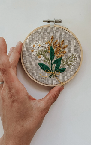 Small Posy Embroidery Kit