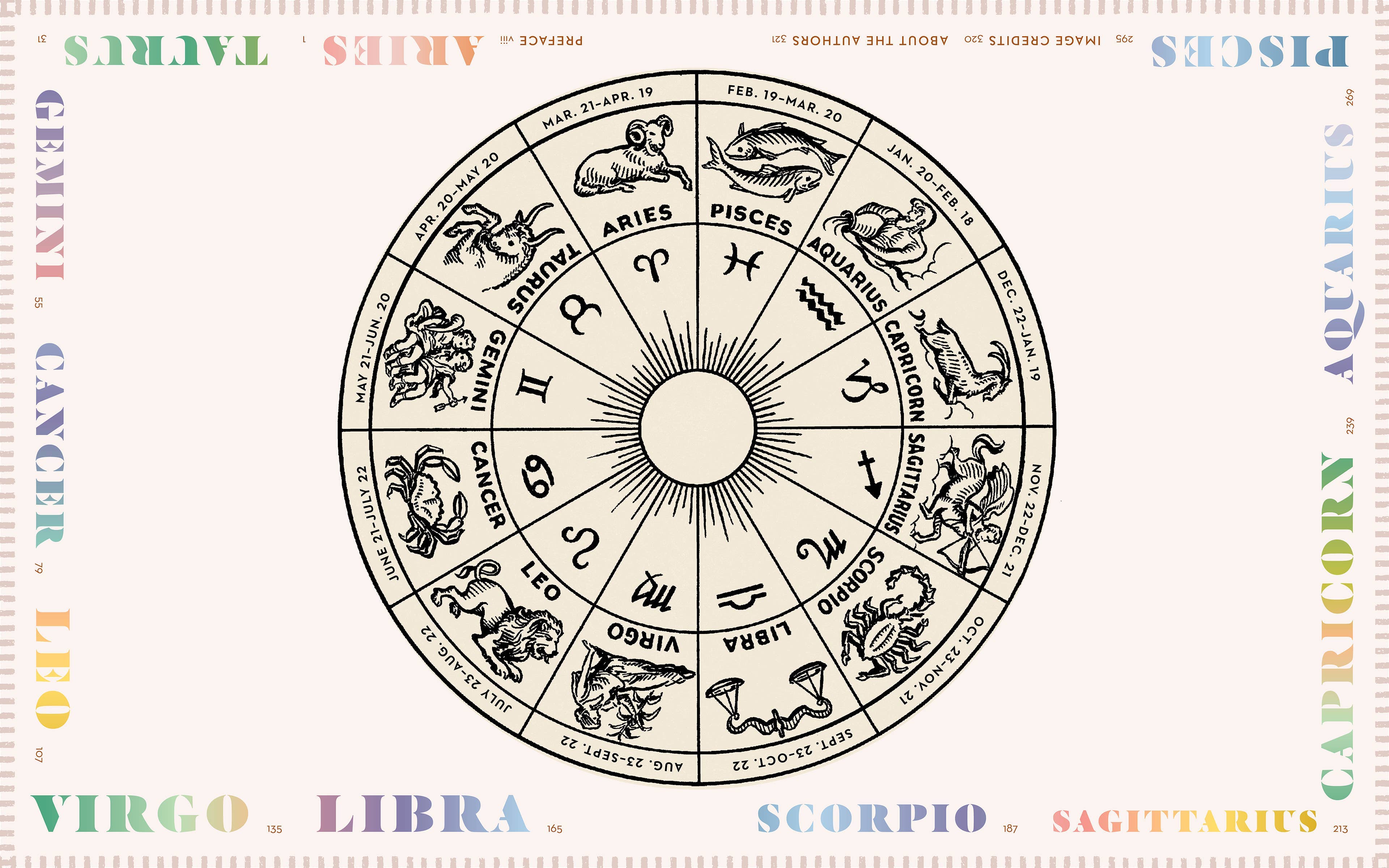 The Zodiac Almanac: A Guide to the 12 Astrological Signs - Gather Goods Co.