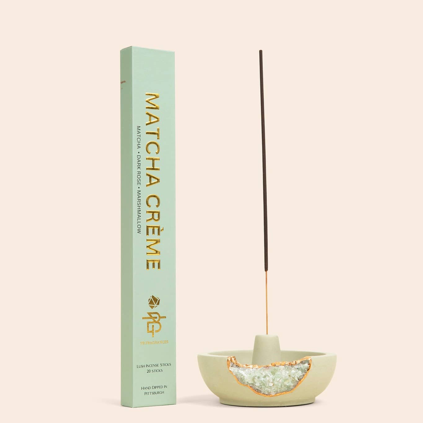 Matcha Crème Incense - Gather Goods Co.