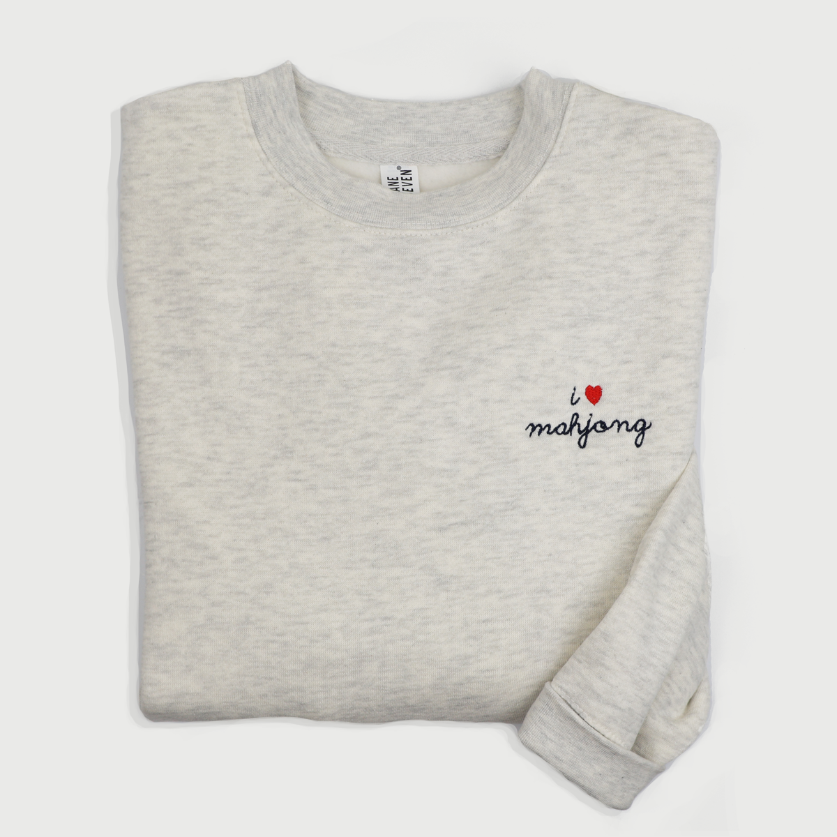 I heart Mahjong Crewneck Sweatshirt - Gather Goods Co.