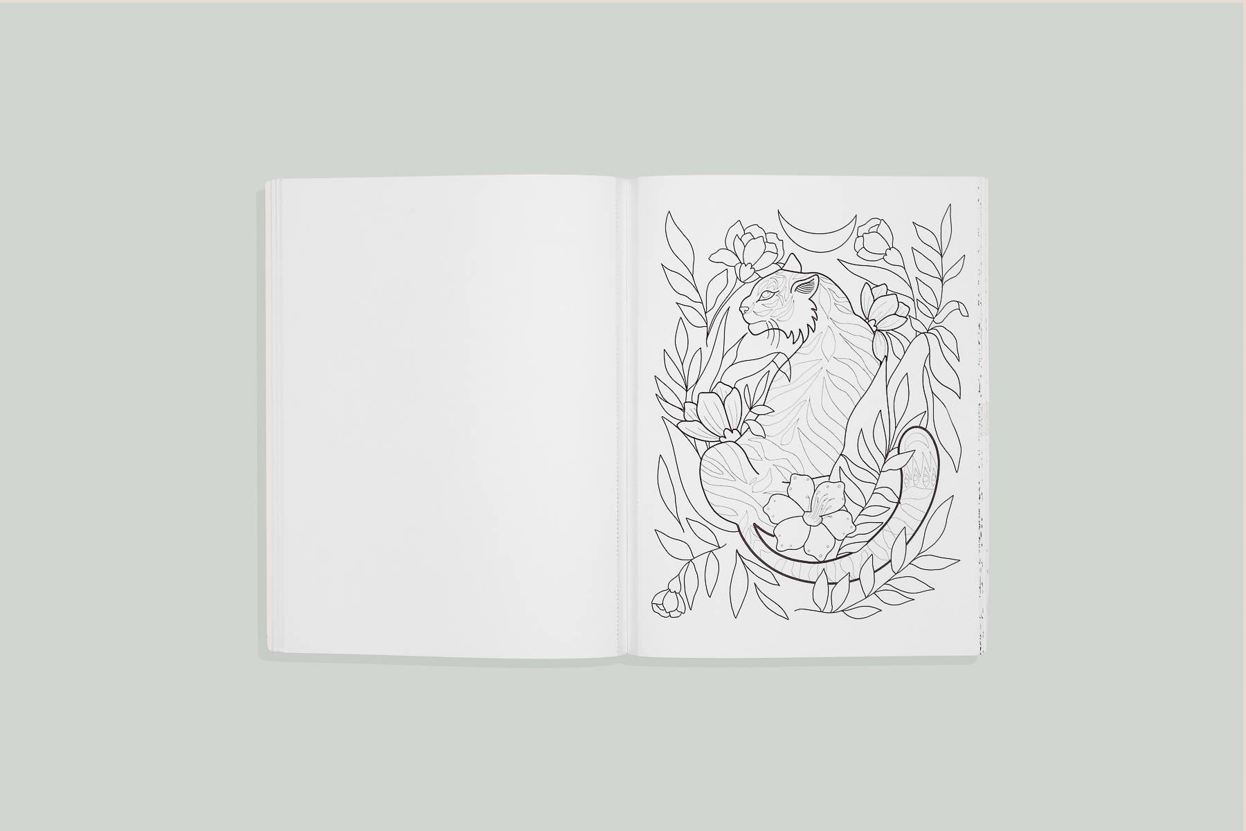 You are Made of Magic: Coloring book with Affirmations - Gather Goods Co.