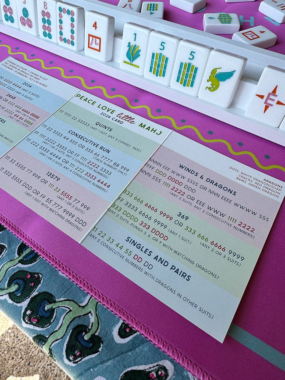 2025 Little Mahj Card - Gather Goods Co.