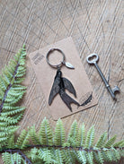 Bird Keychain, Purse Charm, Metal enamel - Gather Goods Co.