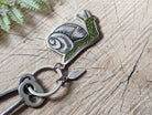 Snail Keychain, Purse Charm, Metal enamel - Gather Goods Co.