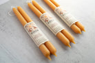 10" Dipped Beeswax Taper Pair - Gather Goods Co.